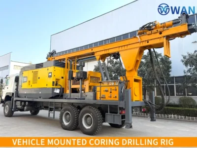 Vehicle Mounted Coring Drilling Rig