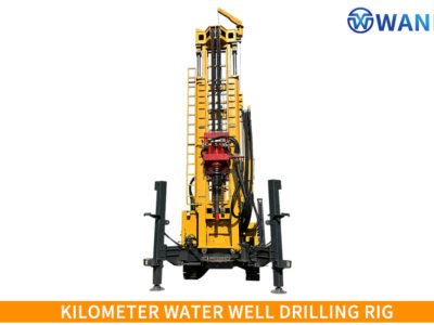 Crawler water well drillng Rig