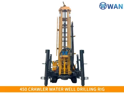 450 Crawler Water Well Drilling Rig