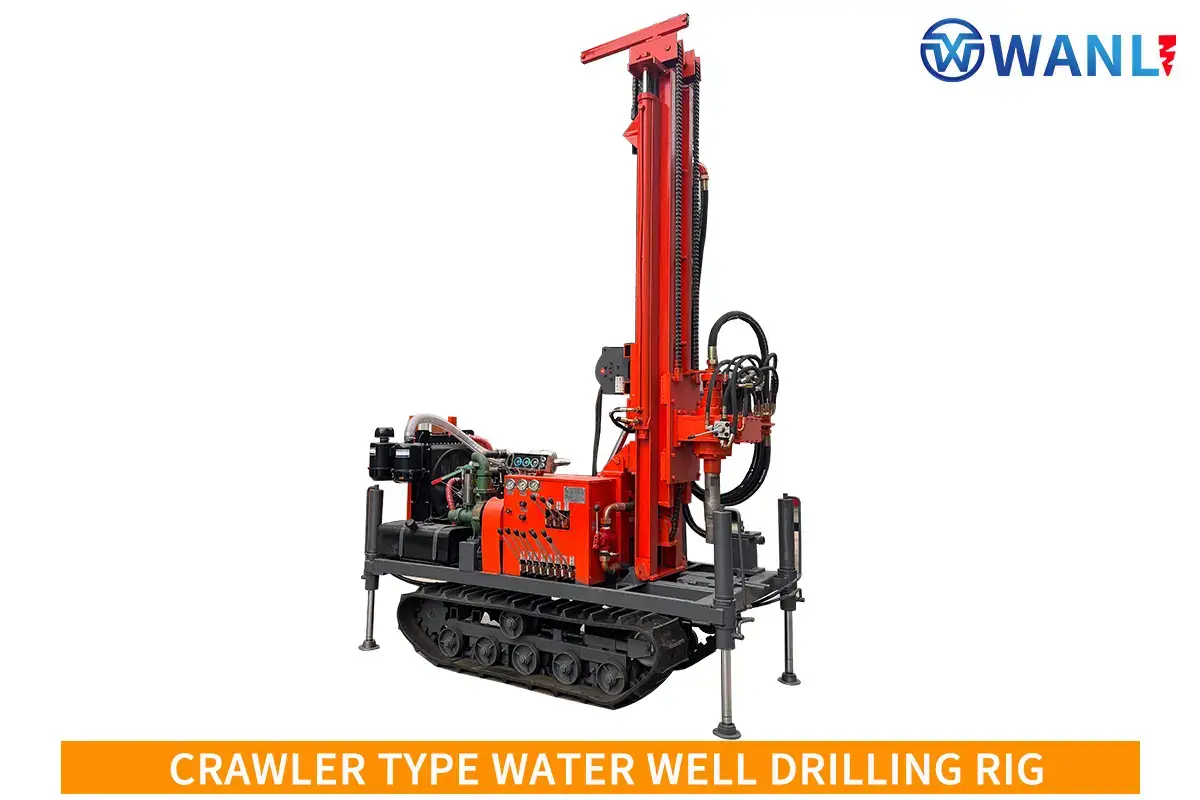 Crawler Type Water Well Drilling Rig - Image 2