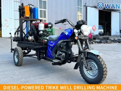 Diesel-Powered Trikewell Drilling Machine