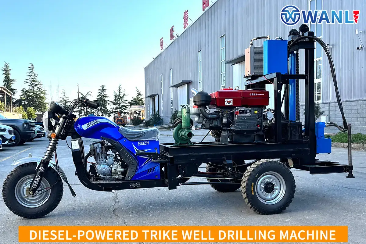 Diesel-Powered Trikewell Drilling Machine - Image 2