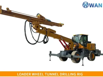 Loader Wheel Tunnel Drilling Rig
