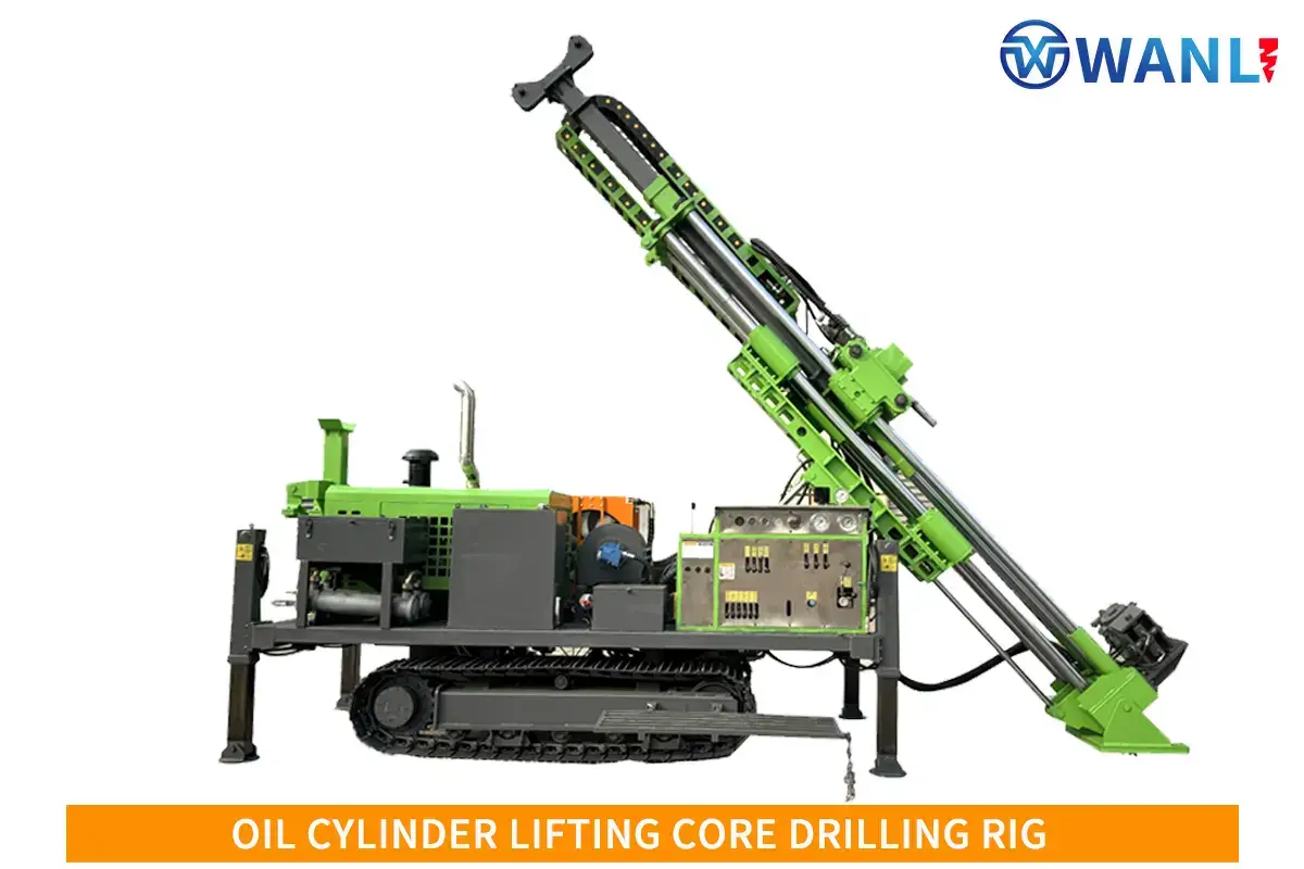 Oil Cylinder Lifting Core Drilling Rig