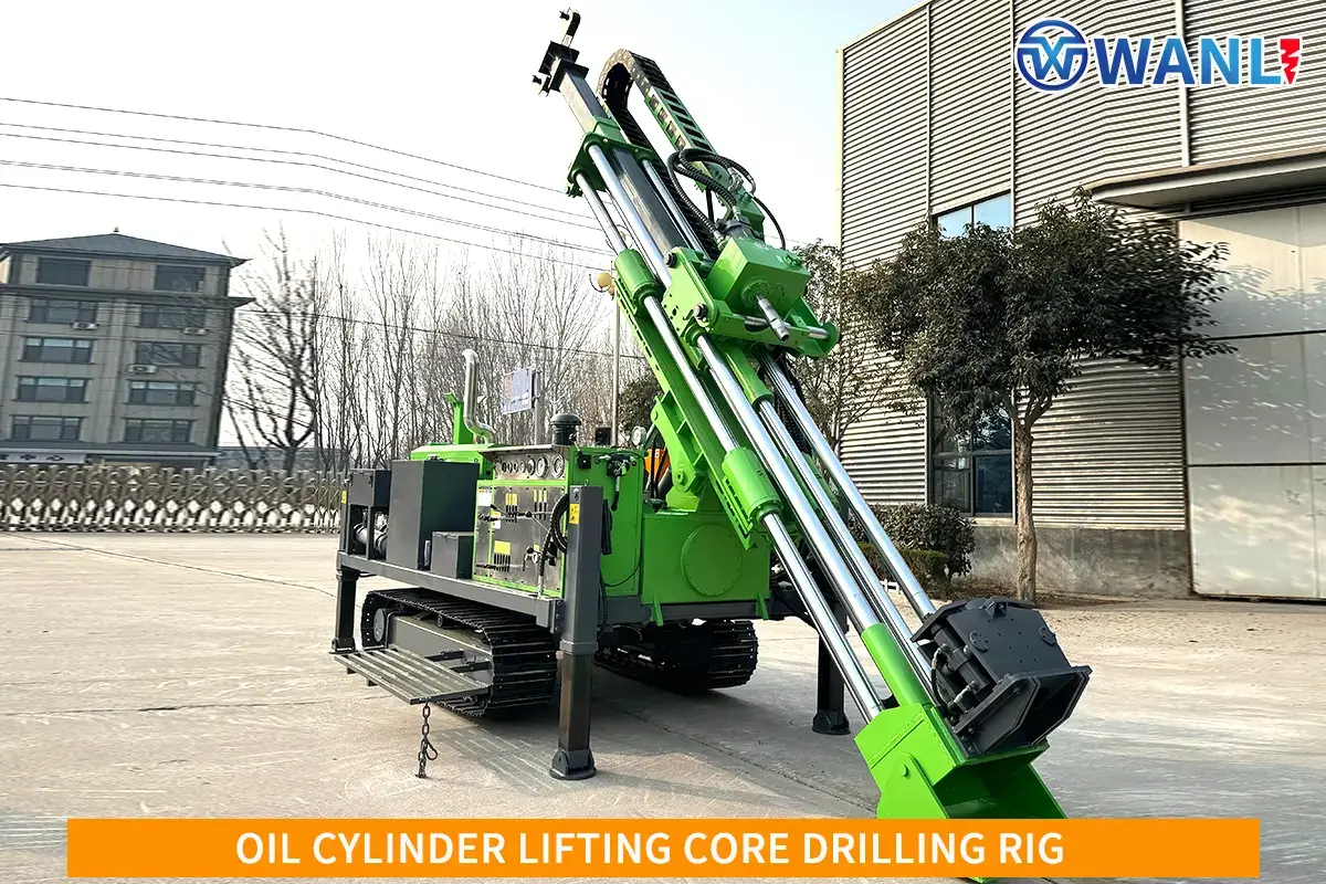 Oil Cylinder Lifting Core Drilling Rig - Image 2