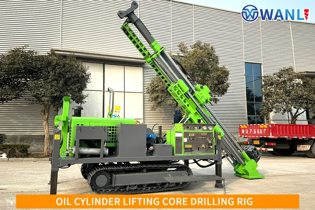 Oil Cylinder Lifting Core Drilling Rig - Image 3
