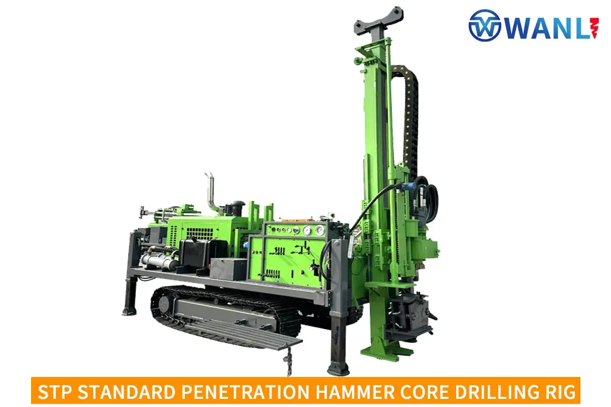 Stp Standard Penetration Hammer Core Drilling Rig