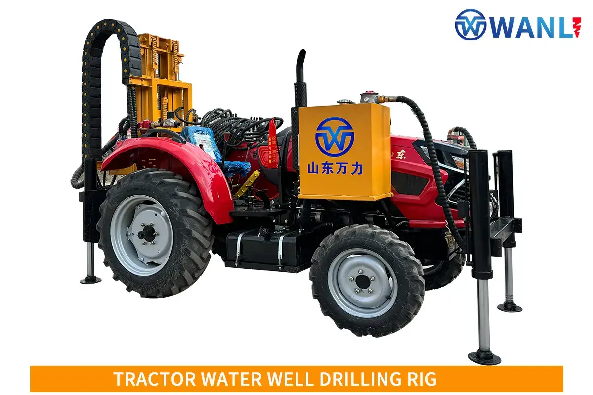 Tractor Water Well Drilling Rig