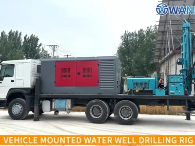 Vehicle Mounted Water Well Drilling Rig