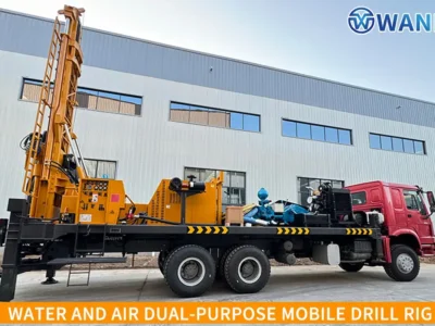 Water And Air Dual-Purpose Mobile Drill Rig