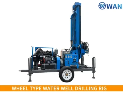 Wheel Type Water Well Drillling Rig