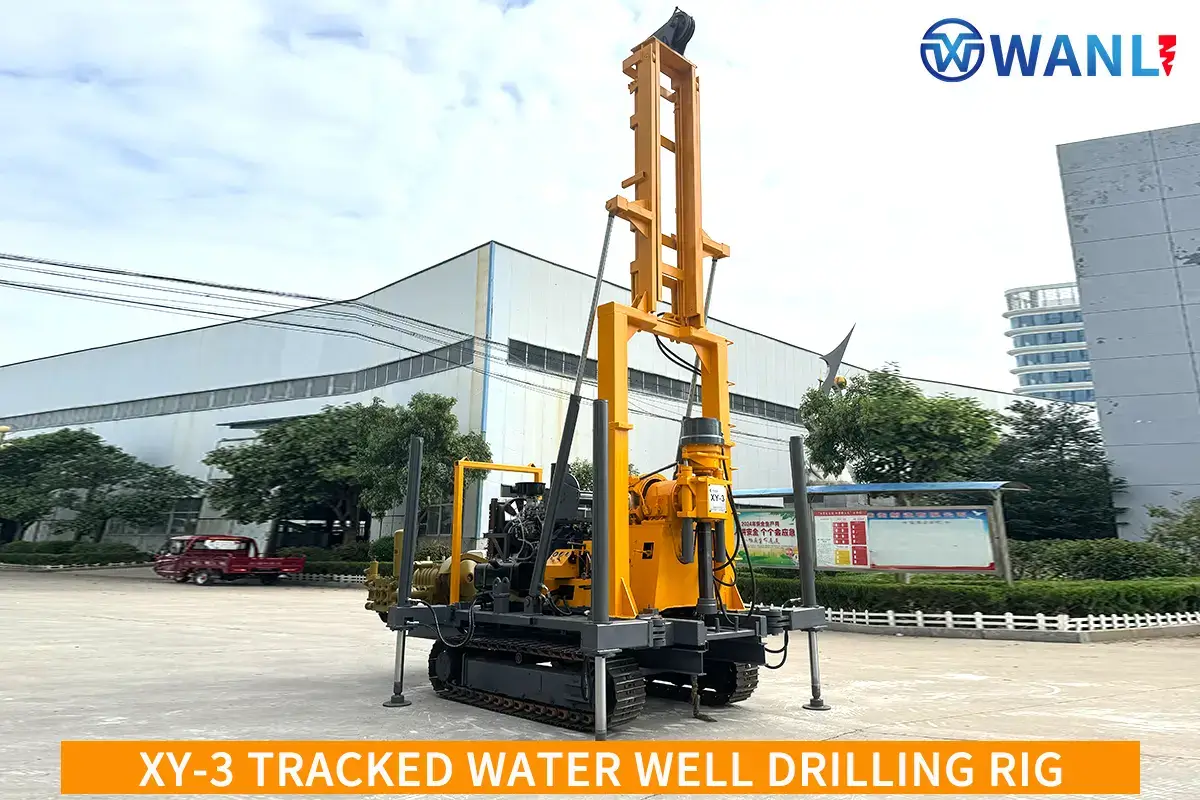 XY-3 Tracked Water Well Drilling Rig
