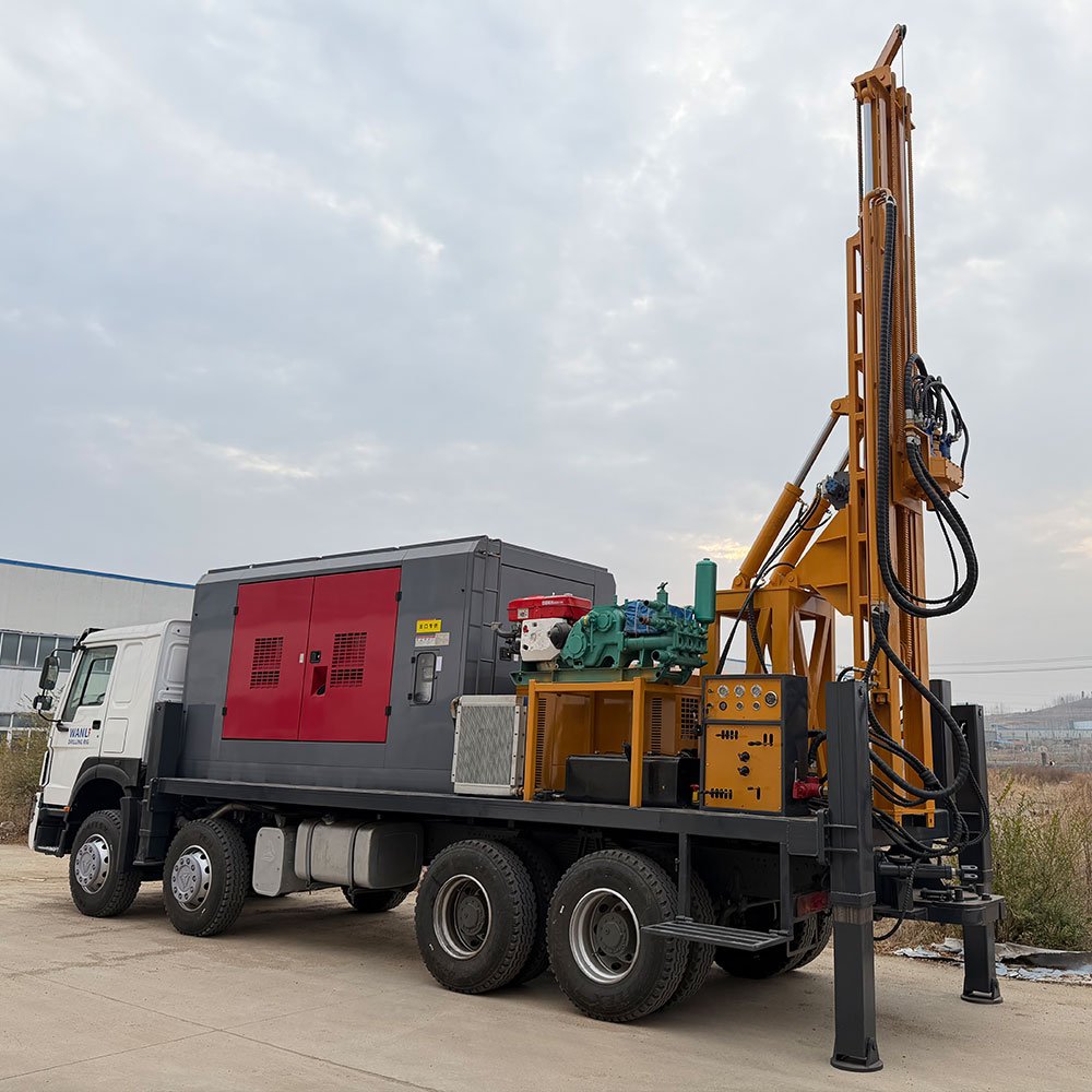 8 * 4 vehicle mounted water well drilling rig