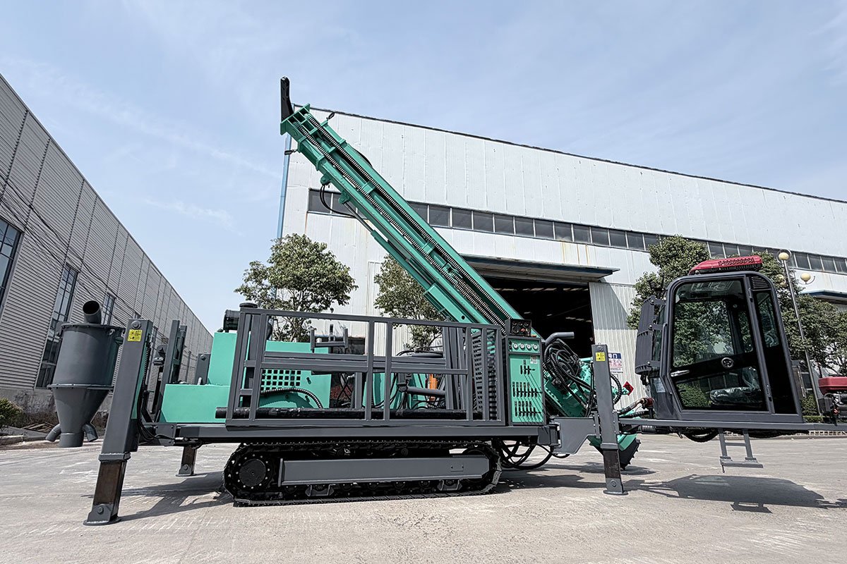 RC reverse circulation drilling rig rock powder sampling drilling rig
