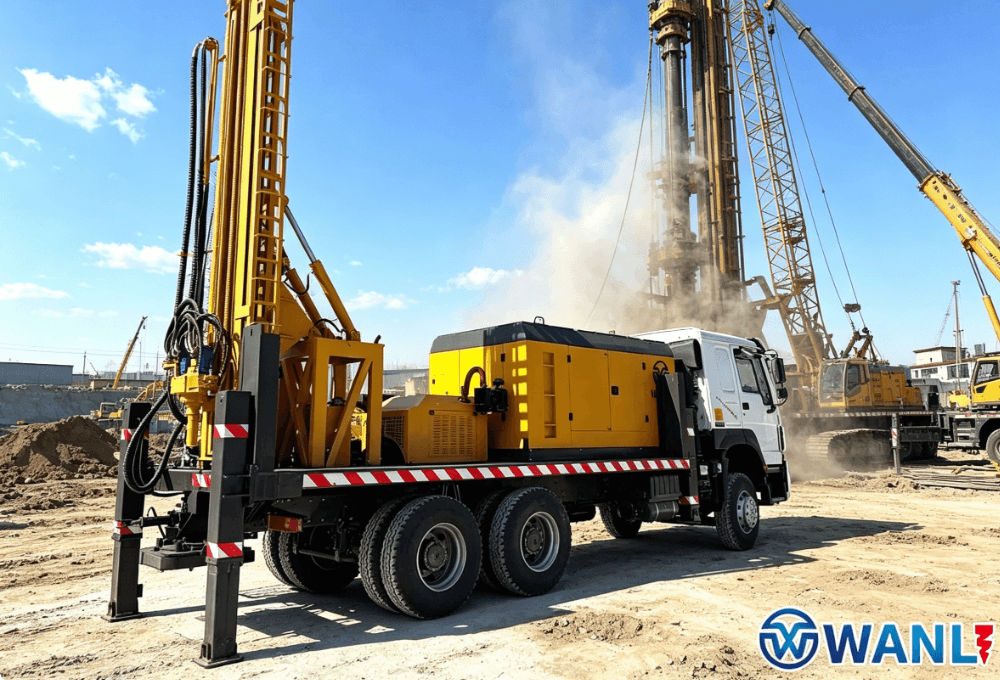 Mobility is crucial for modern water well drilling.