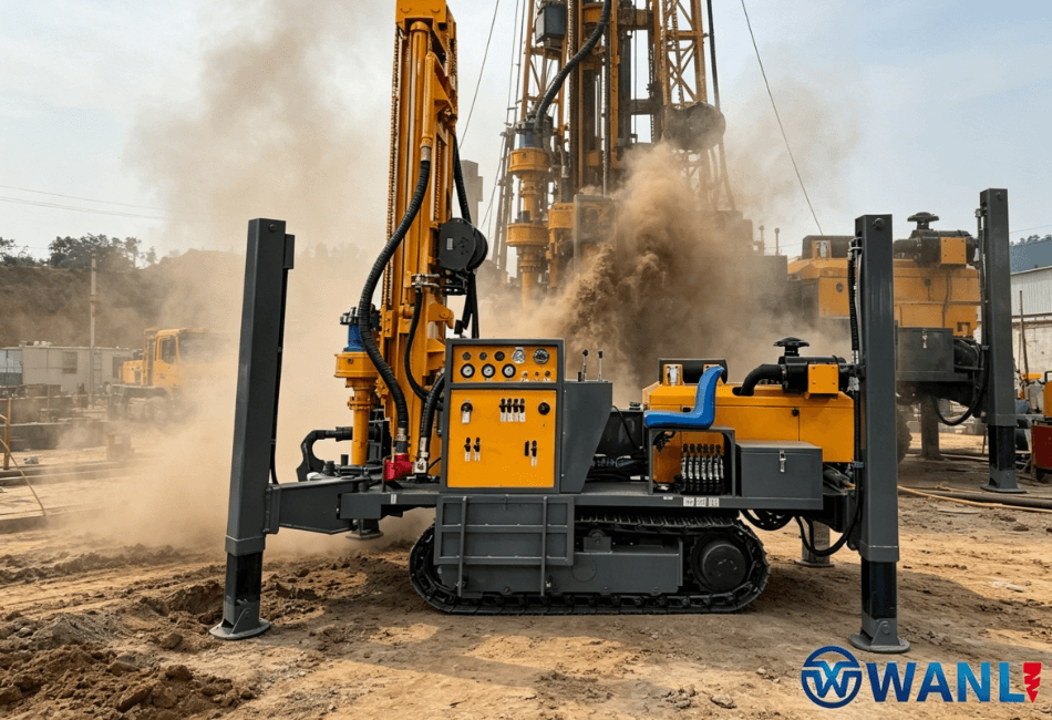 water well drilling rig selection