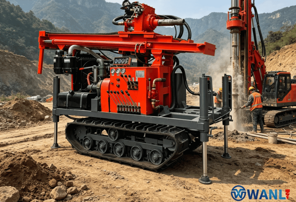 Crawler Water Well Drilling Rig Advantages for Tough Terrains