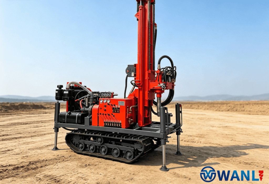 borehole drilling rig-1