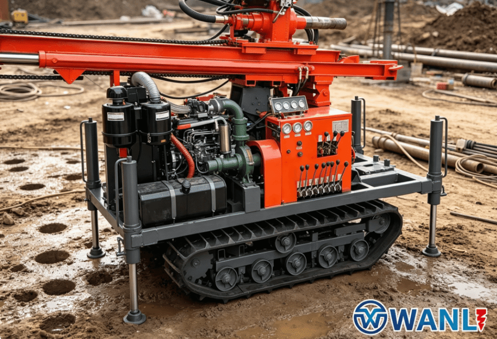 borehole drilling rig-3