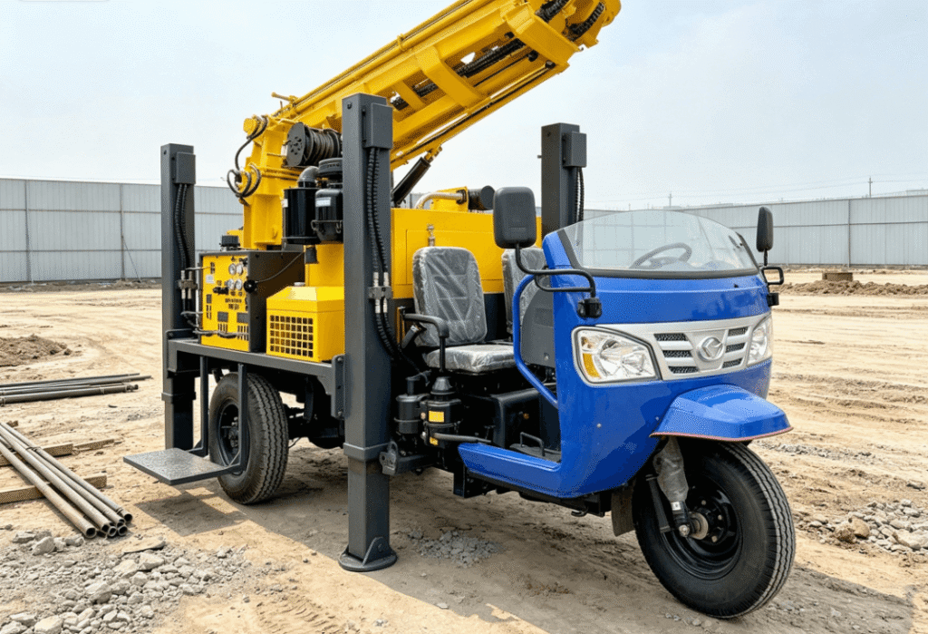 truck mounted vs crawler drilling rig-1