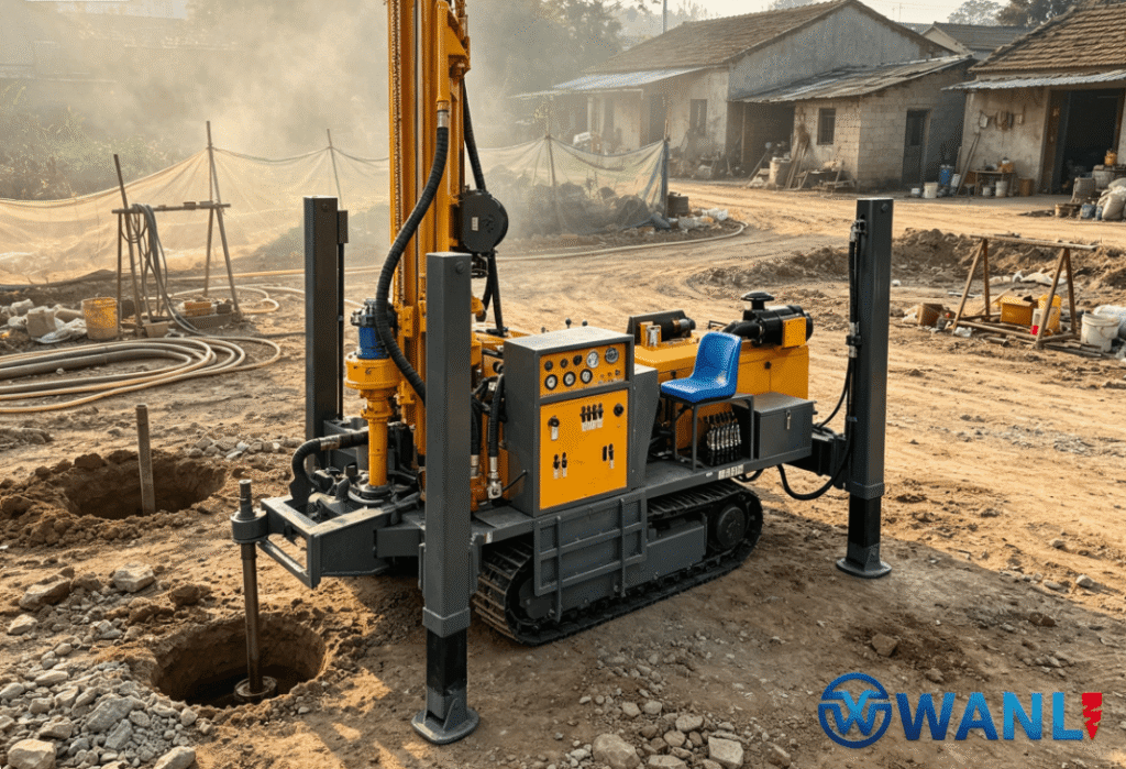 truck mounted vs crawler drilling rig-2