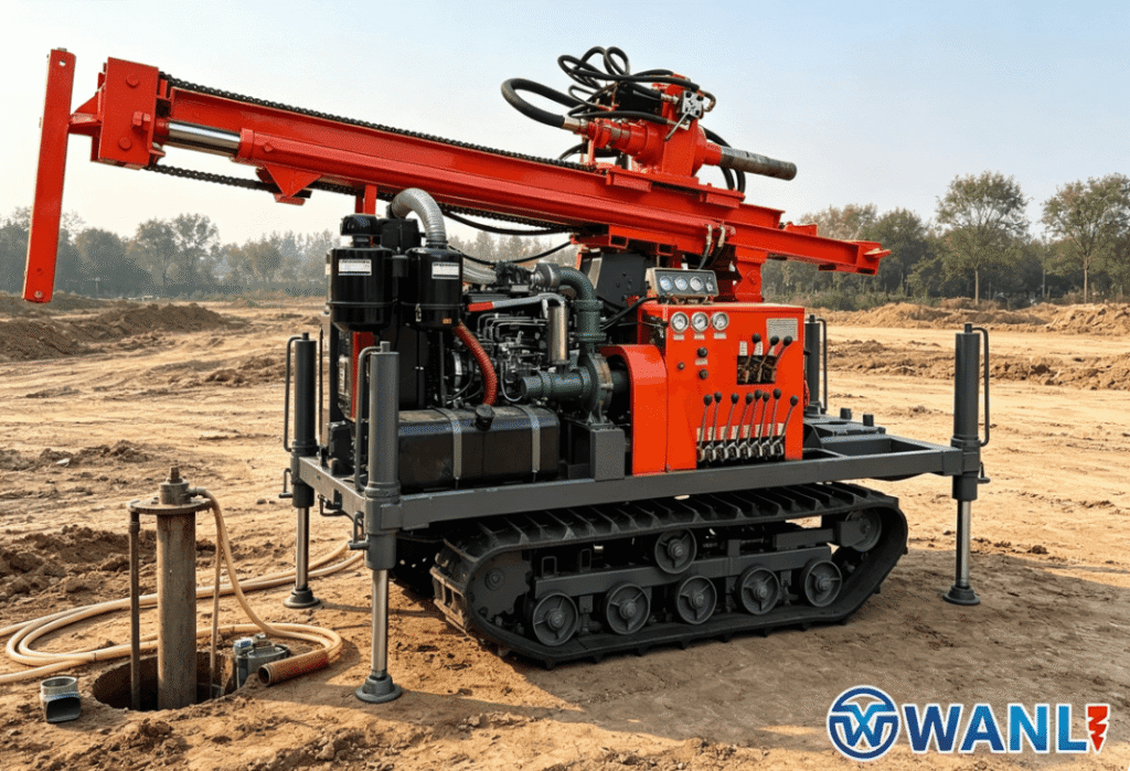 water well drilling rig 100m 200m 300m-2