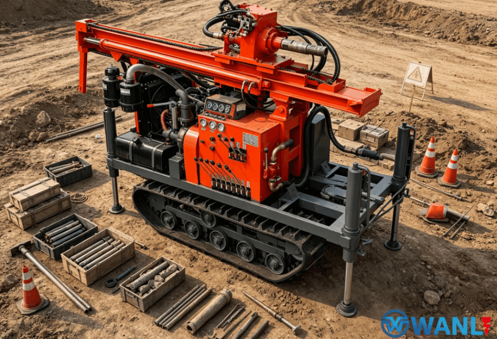 XY-1 water well drilling rig specifications-1