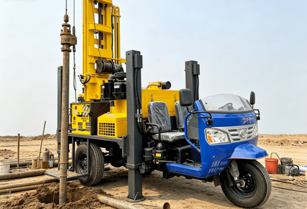 truck mounted water well drilling rig-1